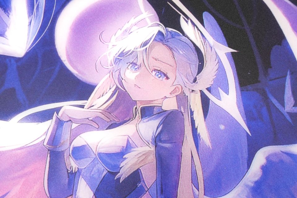 高速ノンコーティング表面採用のガラスマウスパッド「Statice Seraph