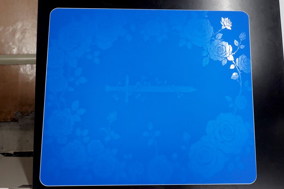 高速ノンコーティング表面採用のガラスマウスパッド「Statice Seraph