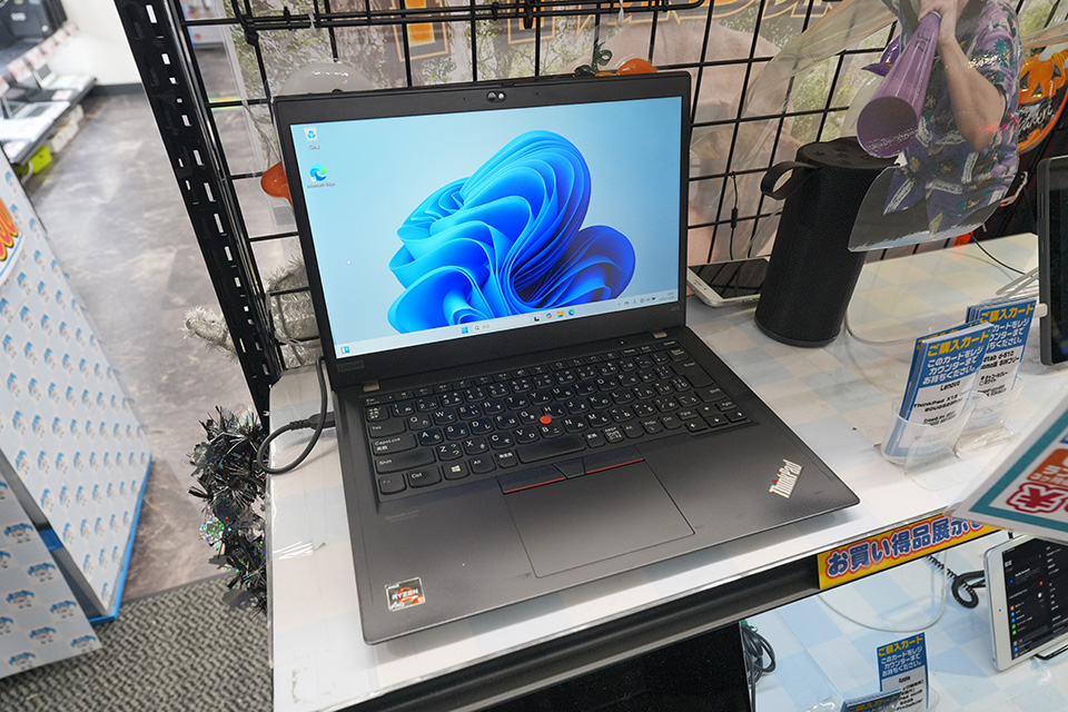 Ryzen PROや32GBメモリ搭載の「ThinkPad X13 Gen1」が45,800円！中古PC
