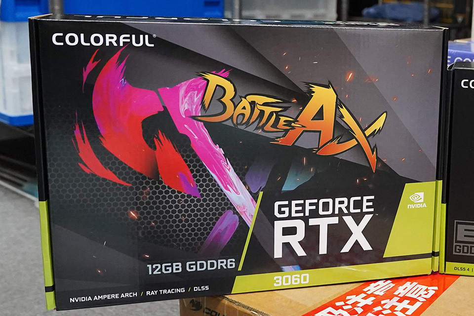 デュアルファン仕様のGeForce RTX 3060がColorfulから - AKIBA PC Hotline!