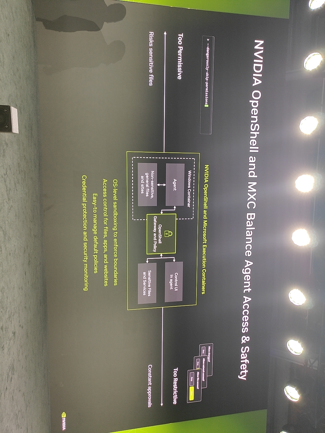 Windowsのセキュリティ機能「Microsoft Execution Containers(MXC)」とNVIDIA OpenShellを組み合わせ、エージェントを隔離環境で動かす
