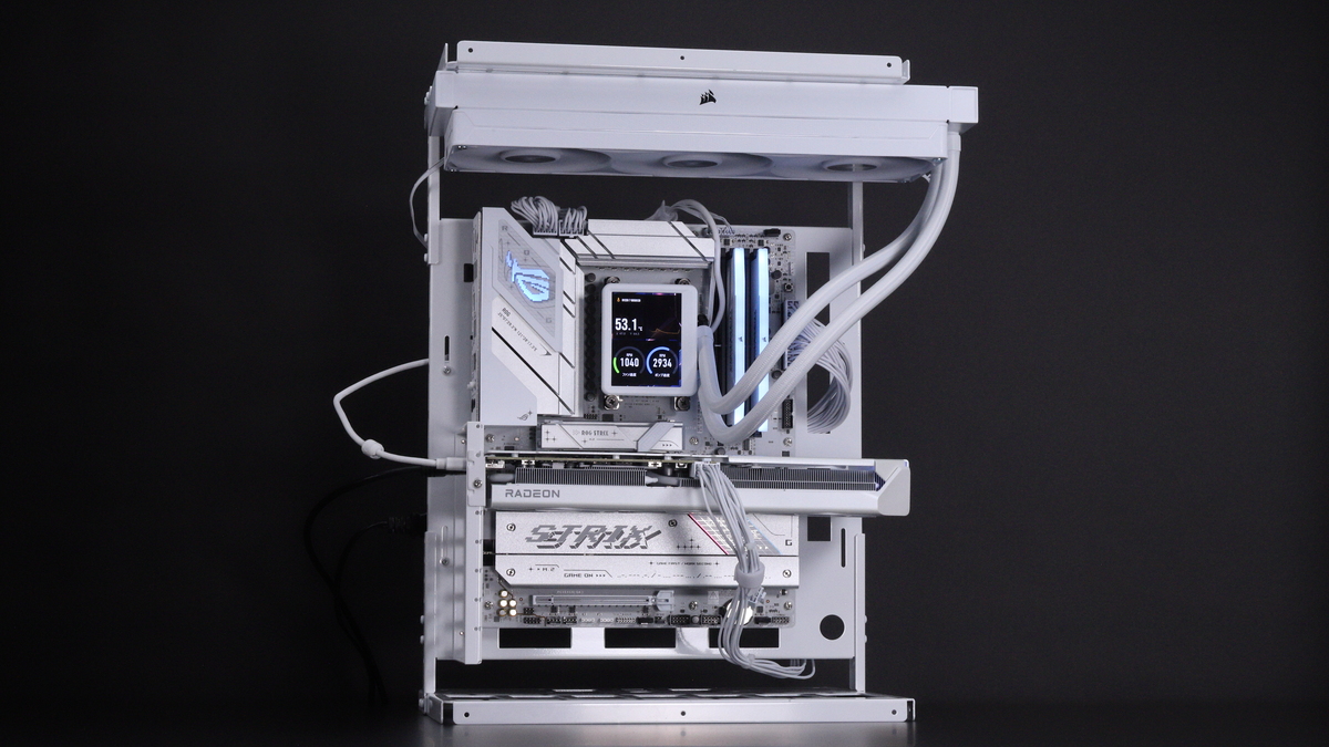 NAUTILUS II 360 RS LCD WhiteをRyzen 7 9850X3Dに搭載して冷却性能を検証する