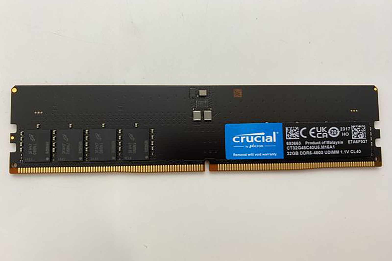 パソコン工房の通販サイトで「DDR5-4800メモリ 32GB×1枚」の中古品が販売中