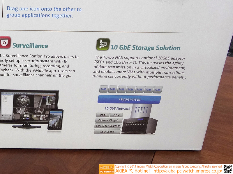 別売りの10GBASE-Tカード