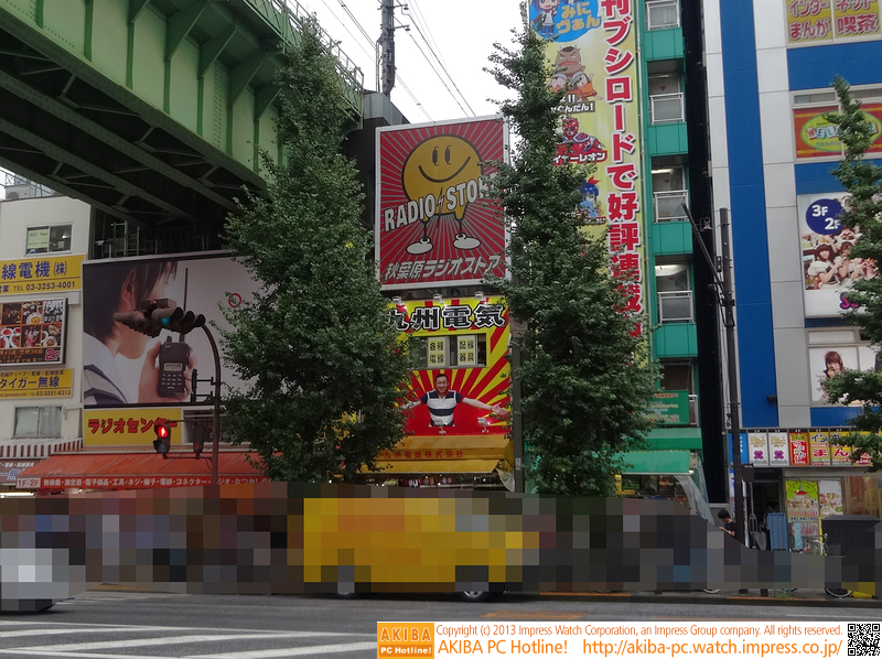 ラジオストアーに含まれるショップ（赤部分）