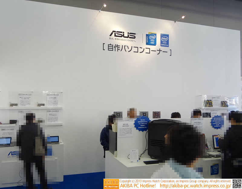自作PCコーナーもあり