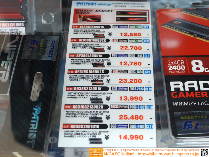 一部モデルはRAMDiskソフト付き