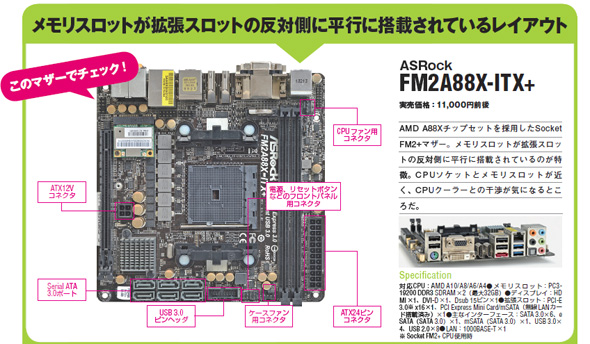小型マザーボード最新事情 ～Mini-ITXマザー4製品の使い勝手を検証