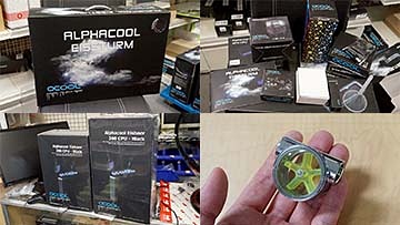Alphacoolの本格水冷パーツが複数入荷、小型ポンプやクイック