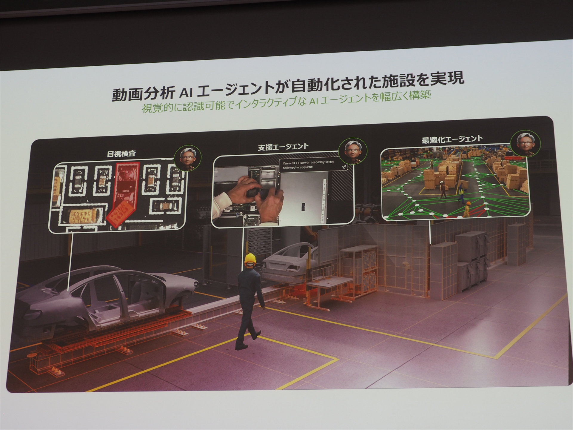 動画分析AIエージェントが自動化された施設を実現した例