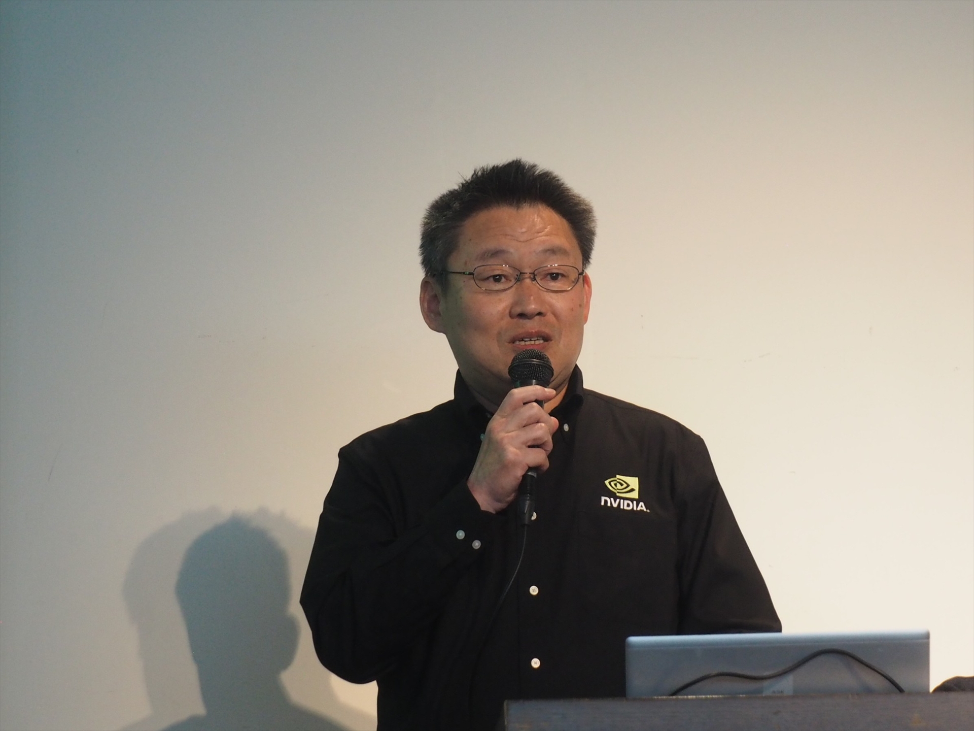 NVIDIA エンタープライズマーケティング部門の田中秀明氏