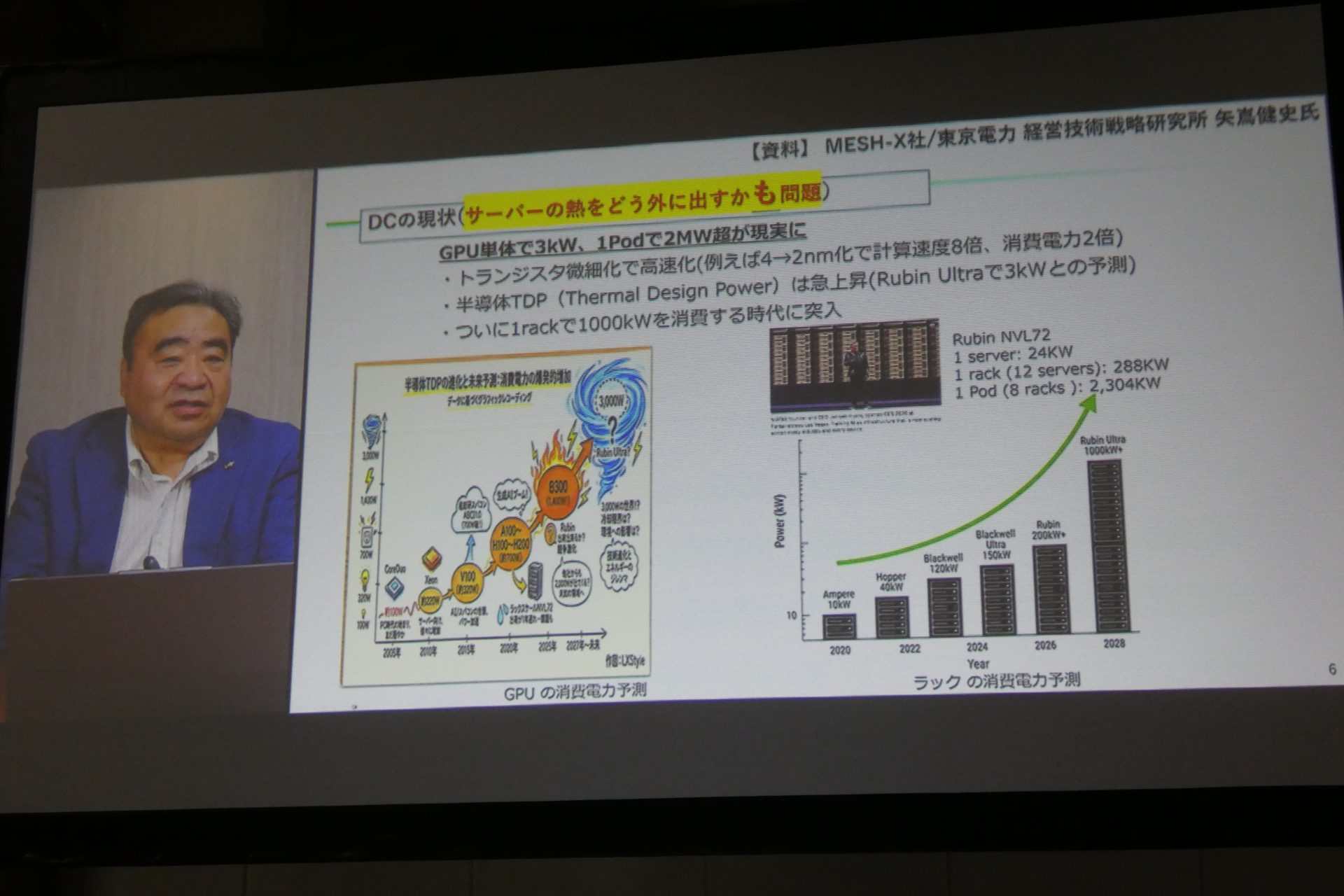 VTR出演した東京大学 情報理工学系研究科 教授の江崎浩氏