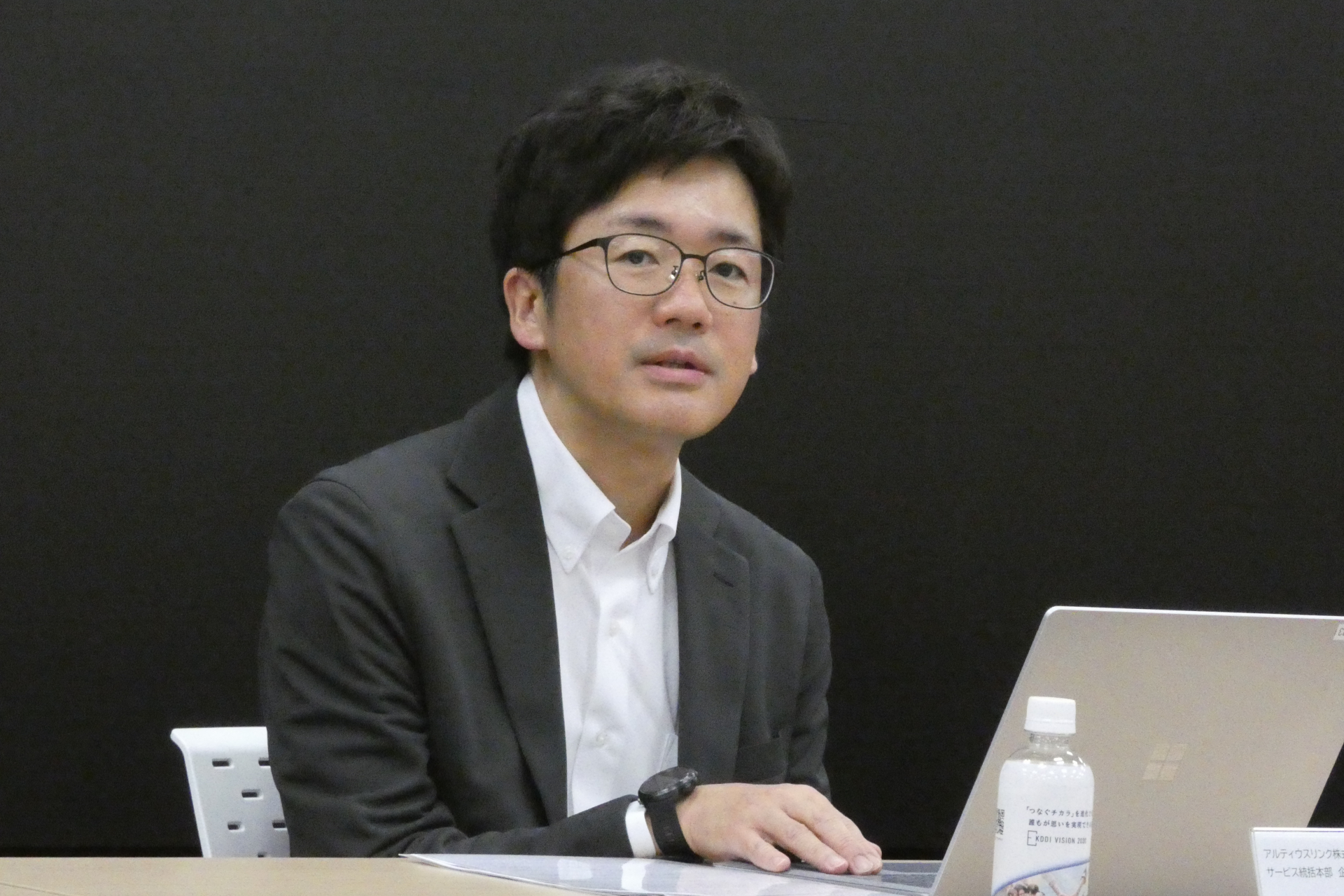 アルティウスリンク サービス統括本部 企画開発第1本部長の田村敏紀氏