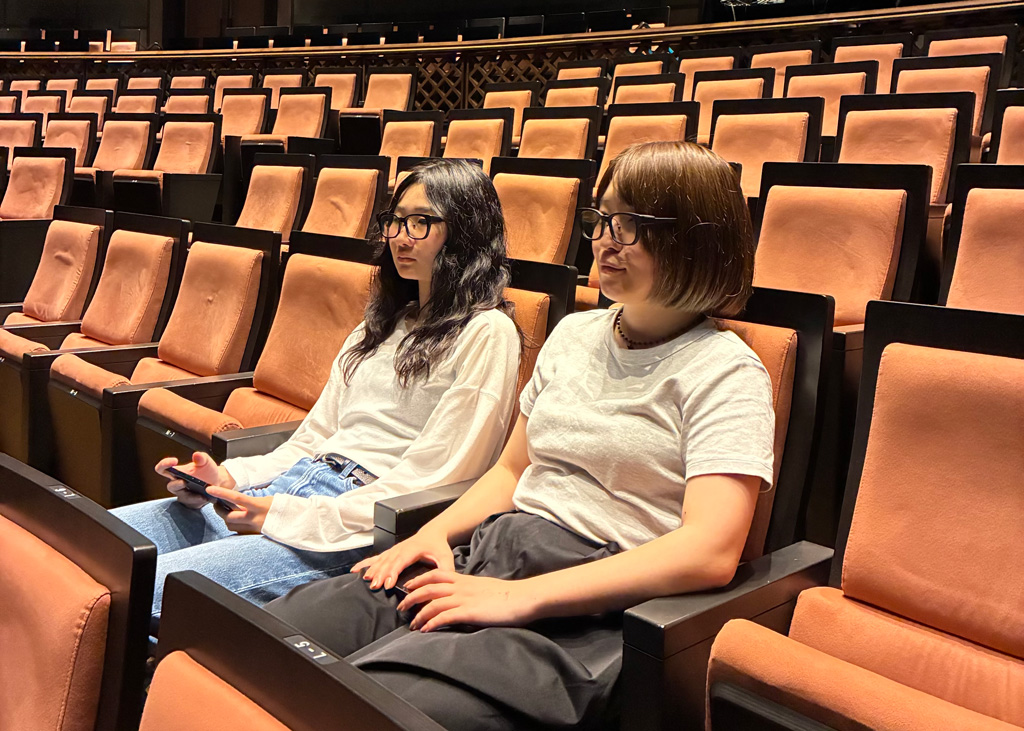 初回実証実験における取り組みの様子