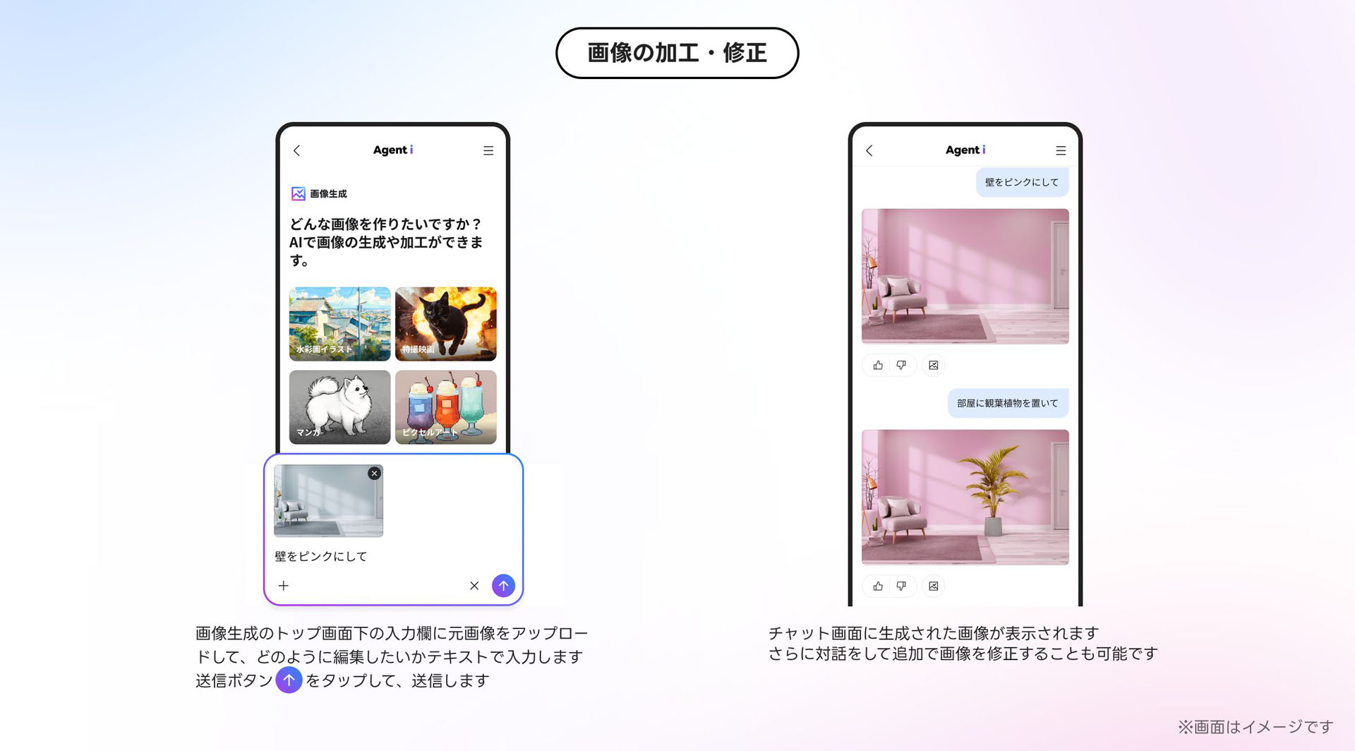 画像の加工・修正