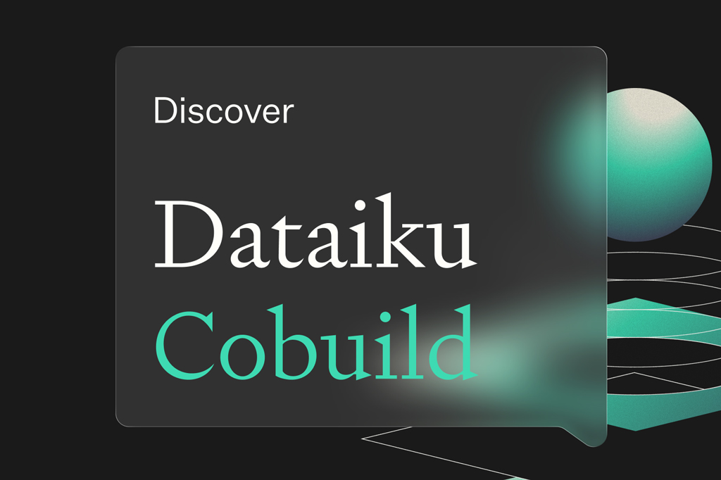 AI構築エージェント「Dataiku Cobuild」
