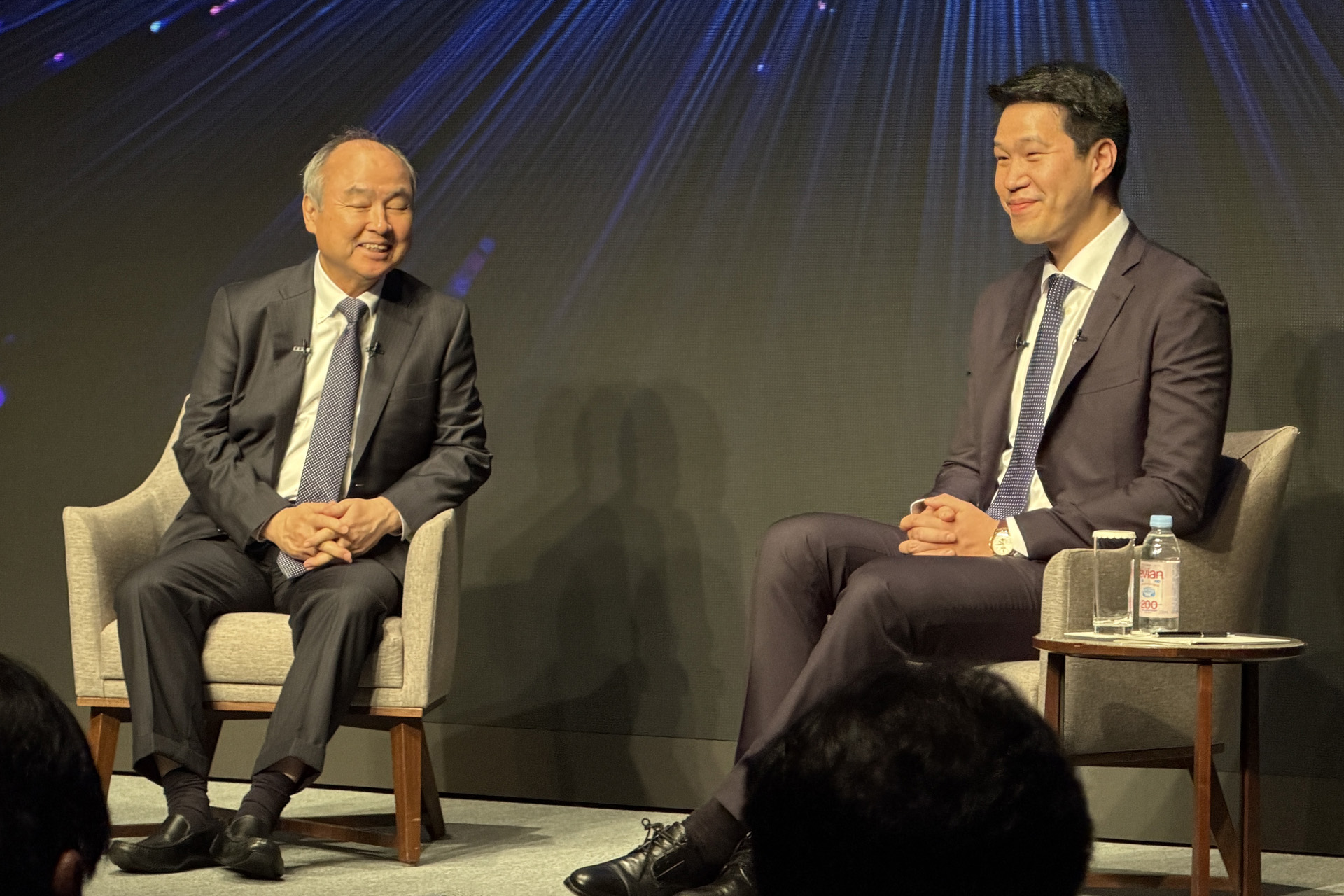 孫正義氏とMark Chen氏