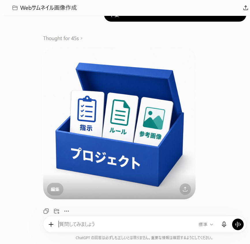 何度かやり取りして、最終的にこのような画像に