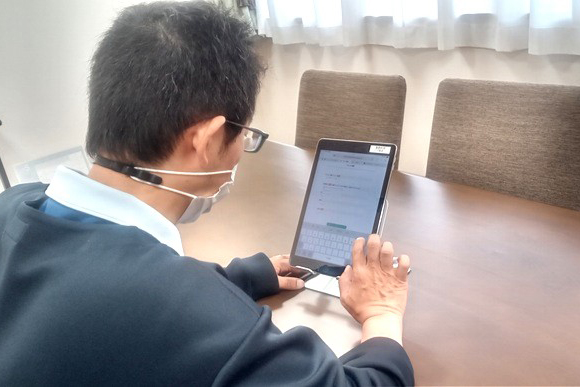 AI搭載アプリ操作シーンイメージ