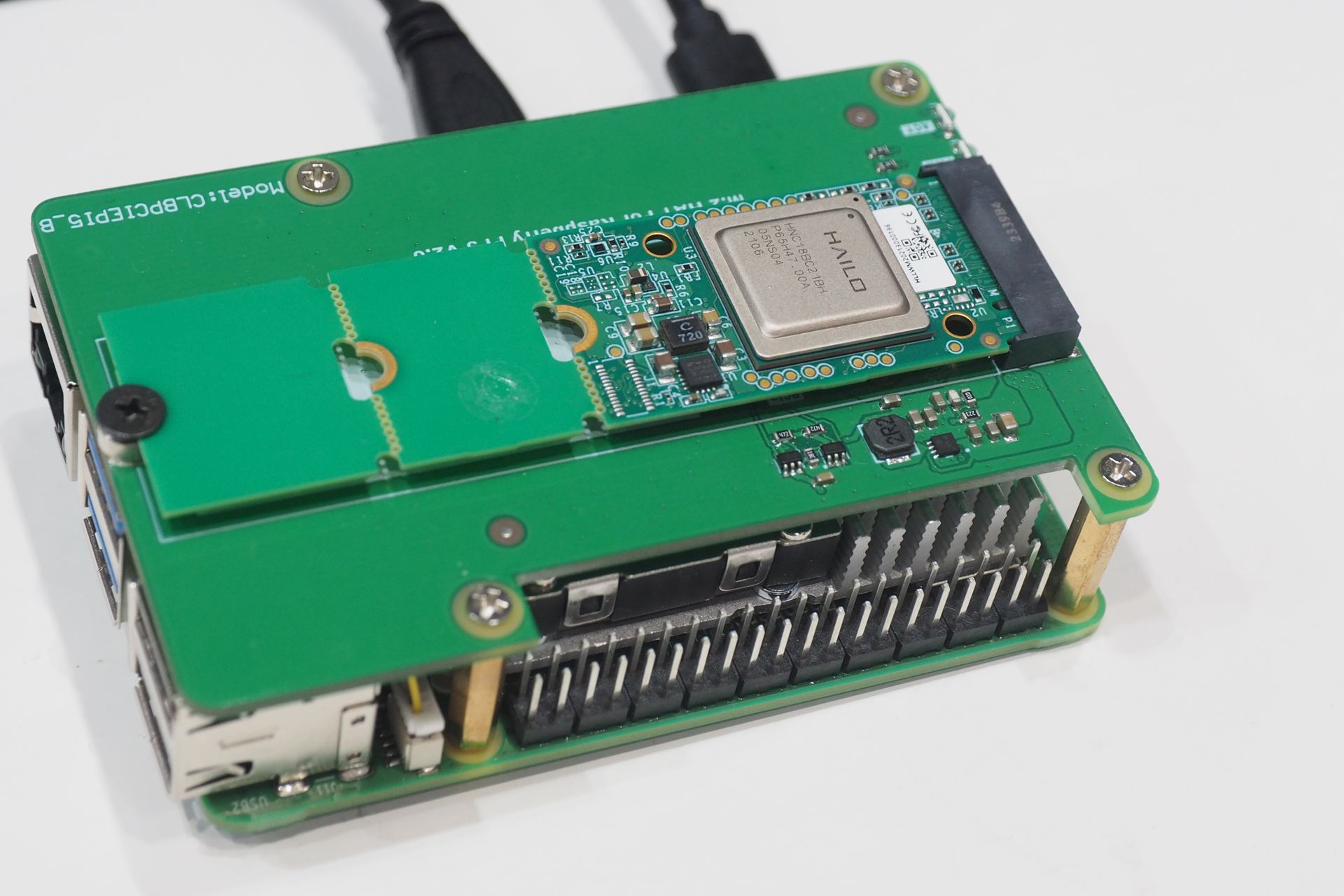 Hailoの「Hailo-8」搭載M.2モジュール