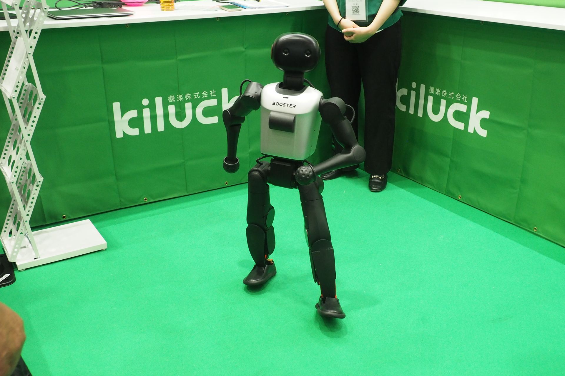 カンフーの演武も行なっていた
