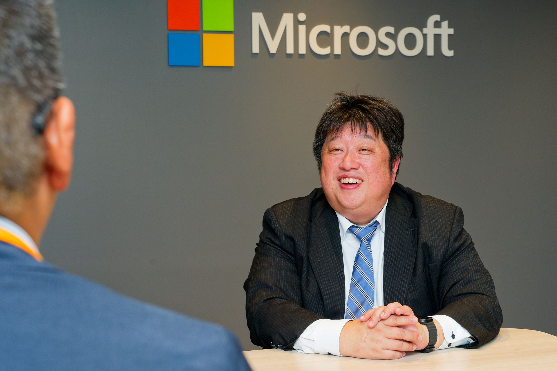 日本マイクロソフト 執行役員 常務 クラウド＆AIソリューション事業本部長 岡嵜禎氏