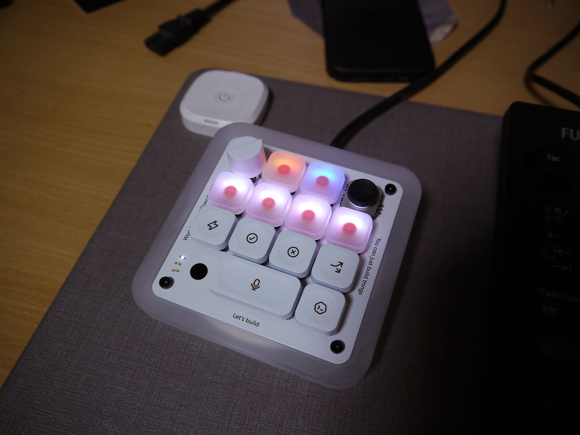 タスクの状態によってAgent Keyの色が変わる