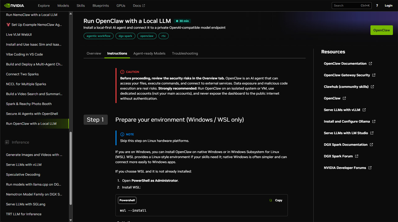 OpenClawなどのインストール・設定の手順はプレイブックでチェック