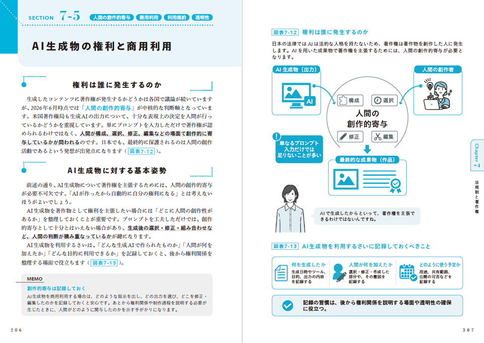 業務で生成AIを活用するために必要な知識や判断のポイントを図解で整理