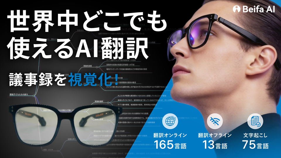 Beifa AIスマートグラス GE01-3
