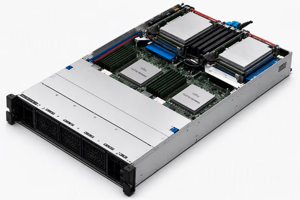 ソブリン用途向け「Fujitsu MONAKA Server」のイメージ