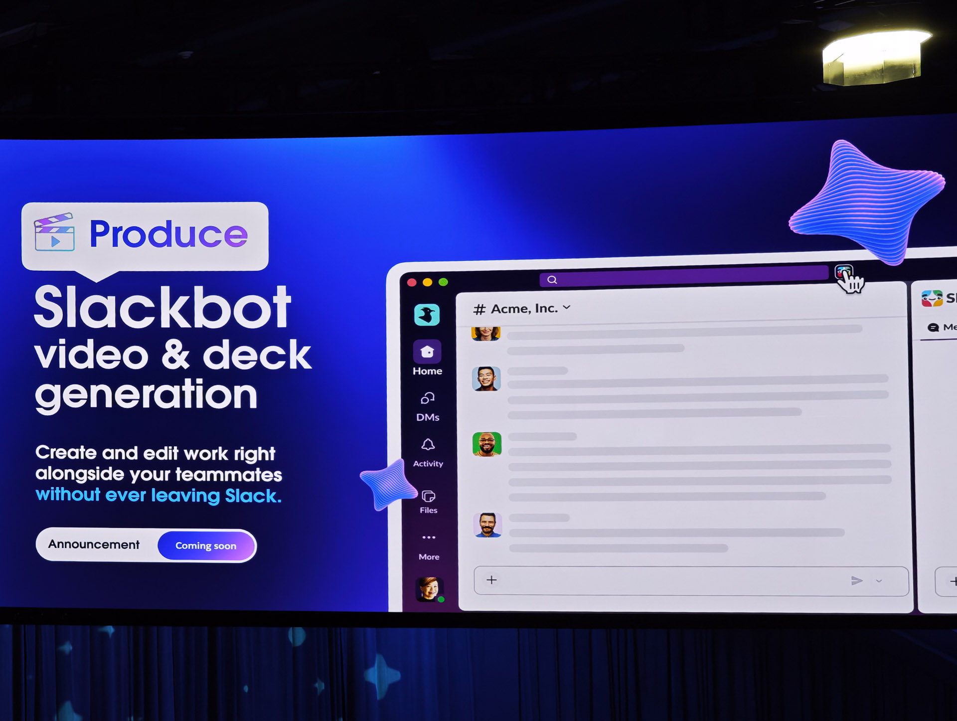 Slackbot Video & Slide Generation