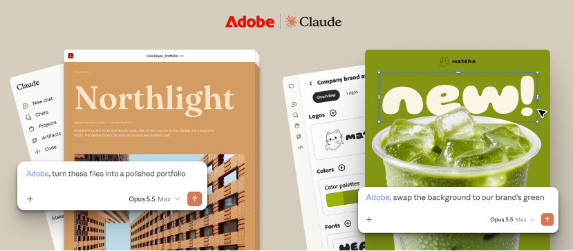 Claude向けアドビプラグインにAcrobatツールを追加し、クリエイティブと生産性のワークフローを1つのプラグインに統合