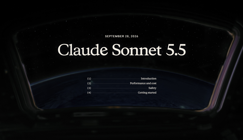 「Claude Sonnet 5.5」