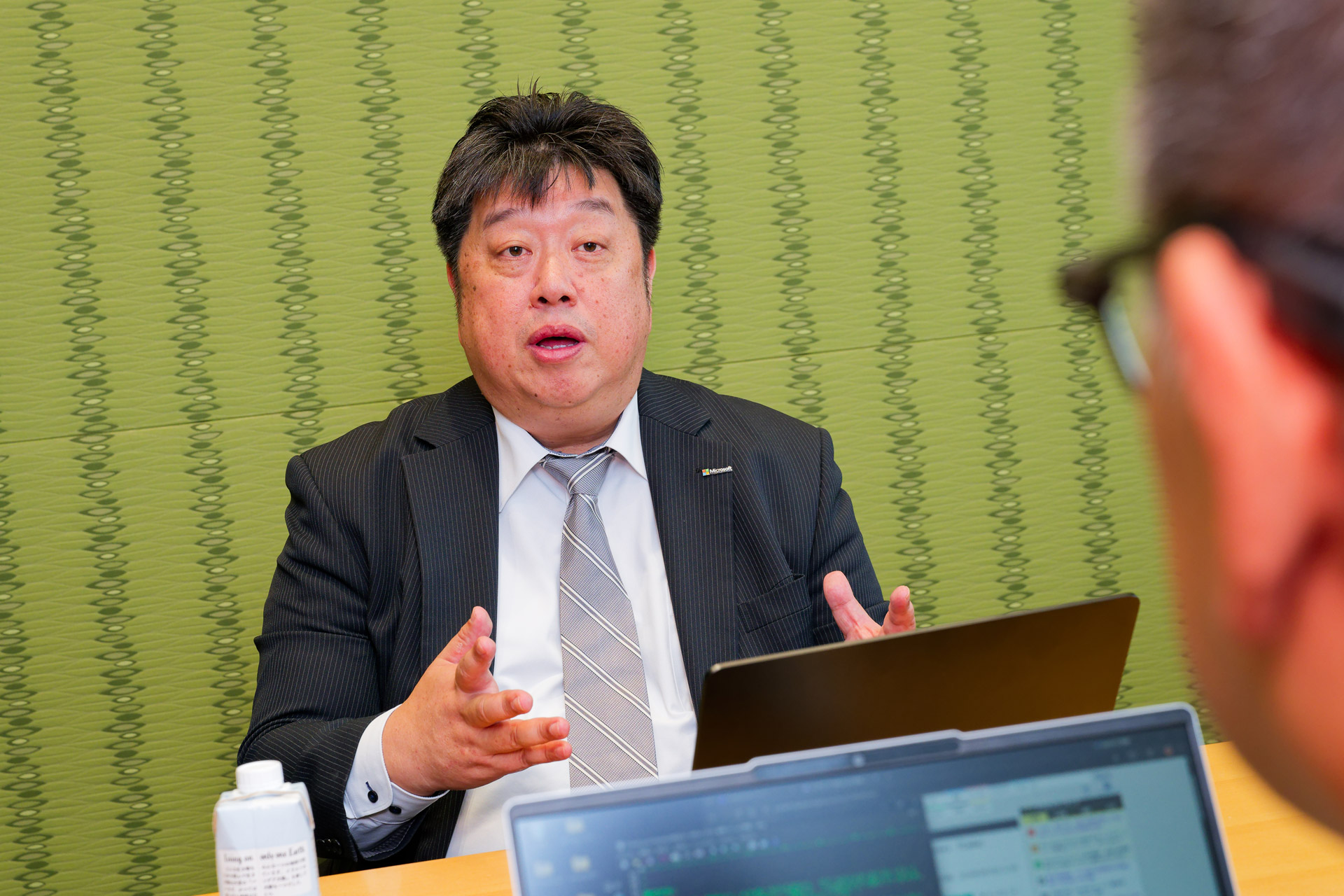 日本マイクロソフト 執行役員 常務 クラウド＆AIソリューション事業本部長 岡嵜禎氏