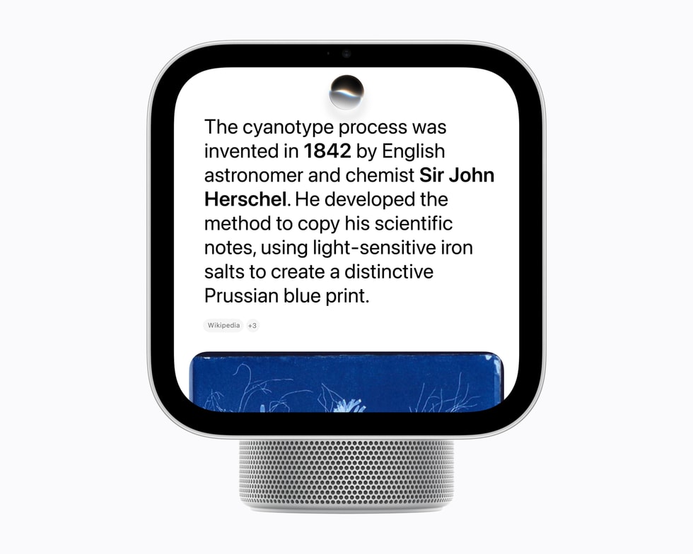 新しいバージョンのSiri AIを搭載。これまでより自然な会話を楽しめる