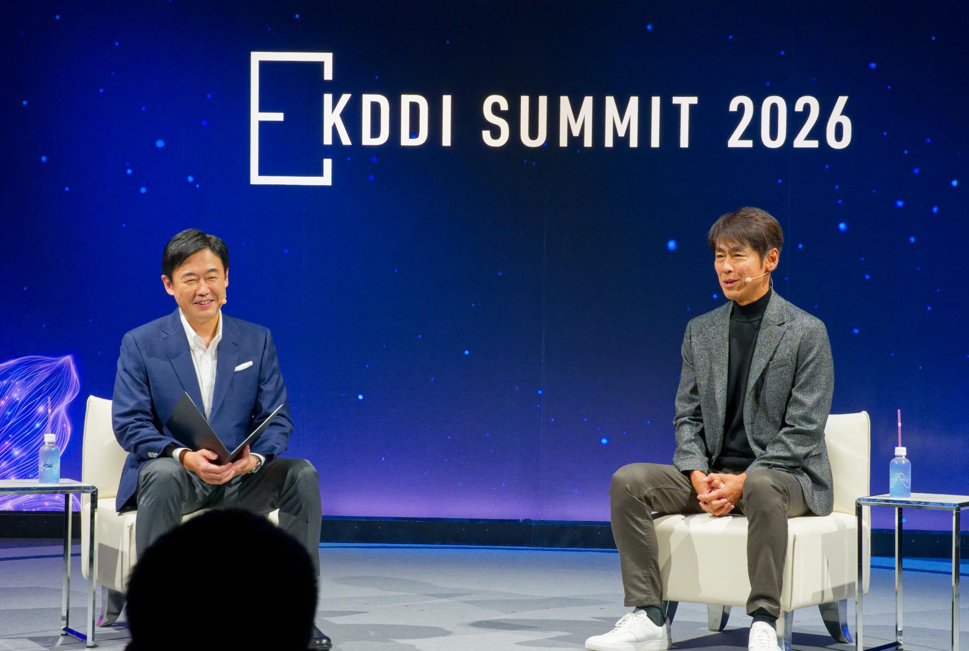 松田氏と藤倉氏のトークセッション