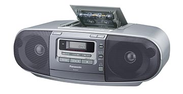 パナソニックCDカセットラジオプレーヤー 概要 CDラジオカセット RX-D12 | ラジオ／CDラジオ／ラジオ
