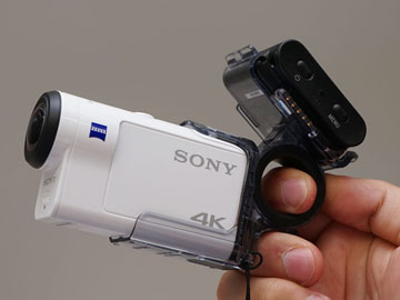 ソニー、空間光学ブレ補正搭載アクションカム。4K&超広角で強力