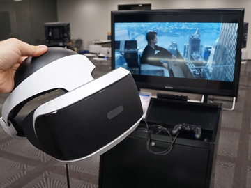 話題のPS VR、シネマティックモードなどのAV機能を発売前に体験して