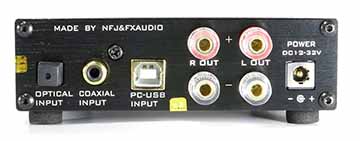 FX-AUDIO-、小型プリメインアンプ「D802J」。USB/光/同軸入力装備で