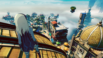 ゲーム Gravity Daze をヱヴァのスタジオカラーがアニメ化 がゲームに付属 Av Watch