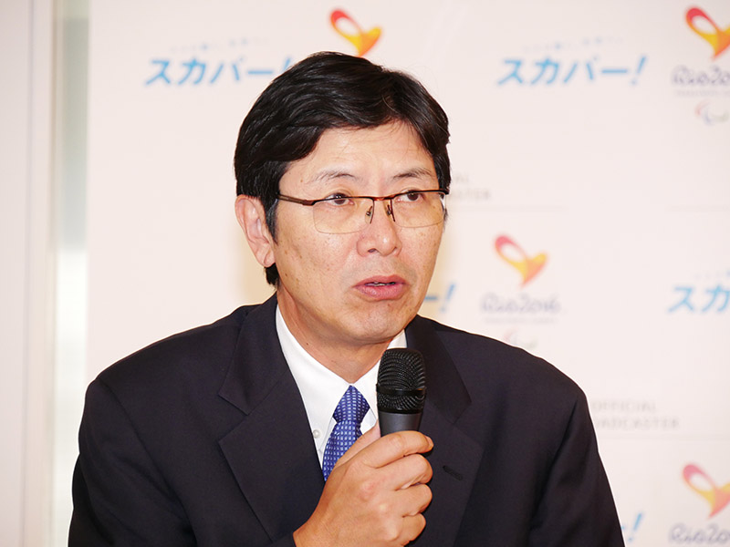 小牧次郎 取締役執行役員専務 有料多チャンネル事業部門長