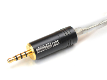 NOBUNAGA、約1万円の2.5mm 4極-MMCXリケーブルが進化。国産プラグ採用