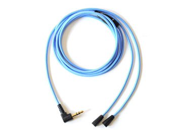 NOBUNAGA、MMCXやIE8、Triple fi.10向けリケーブル「TR2」のブルー