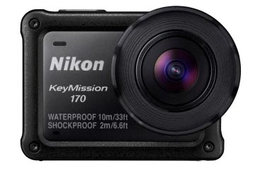 ニコン初の4K/360度アクションカム「KeyMission 360」。自分撮り ニコン初の4K/360度アクションカム「KeyMission 360」。自分撮り