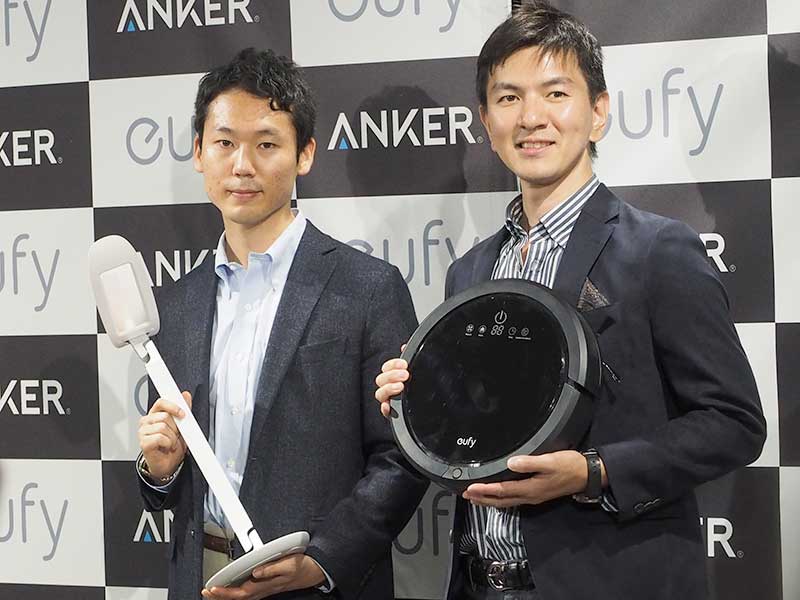 井戸義経 代表取締役(右)と、マーケティング&セールス シニアマネージャー 猿渡歩氏(左)
