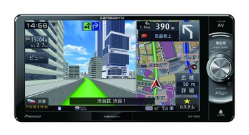 パイオニア、8型/フルセグ搭載で詳細な音質設定も可能な「楽ナビ
