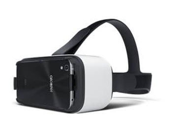 新品 Alcatel  IDOL4 ゴールド SIMフリー携帯 VRゴーグル付属 フランス発、箱がVRゴーグルになる“世界初VR標準搭載スマホ”「Alcatel