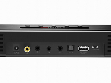 ハイレゾ対応のUSB搭載ゲーミングサウンドバー「Sound BlasterX KATANA